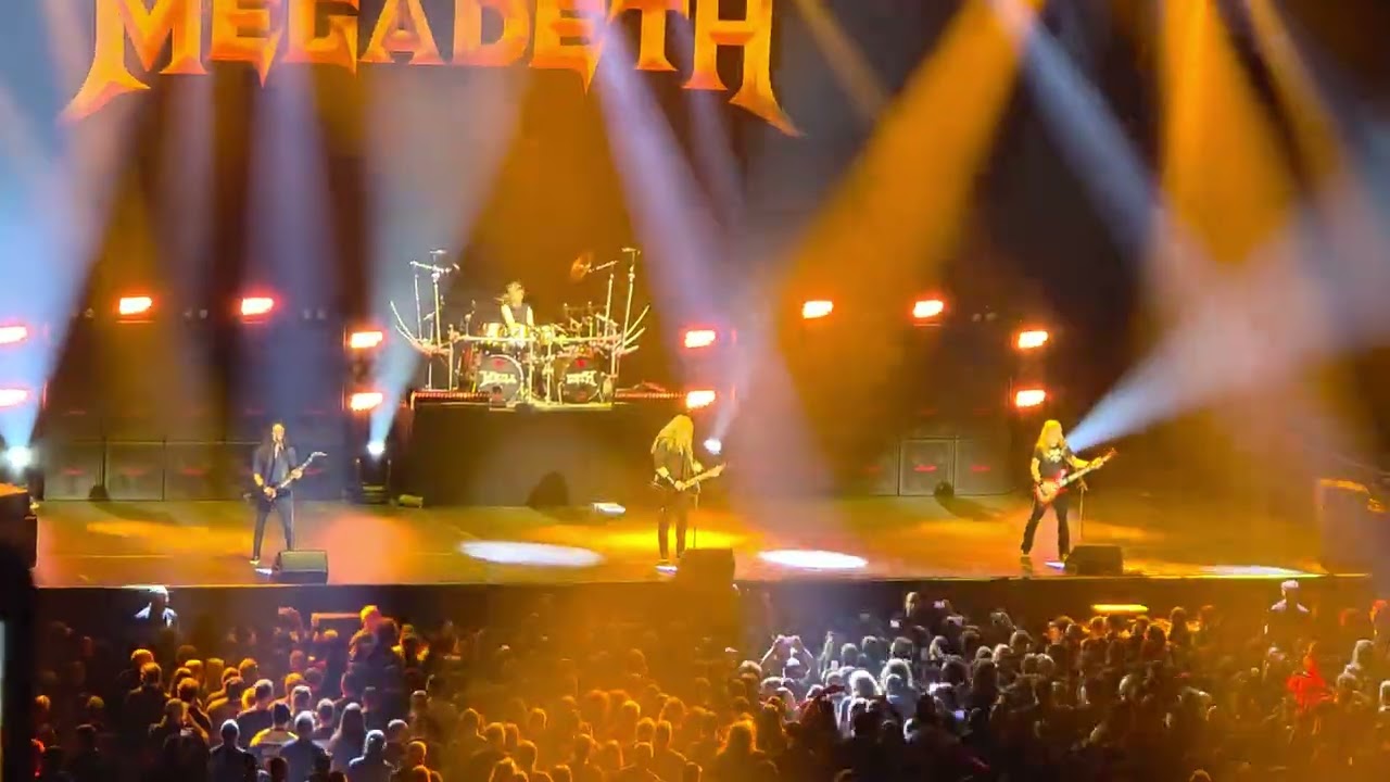 Megadeth - Symphony of destruction @ Centre videotron - Quebec (6-3-2026)