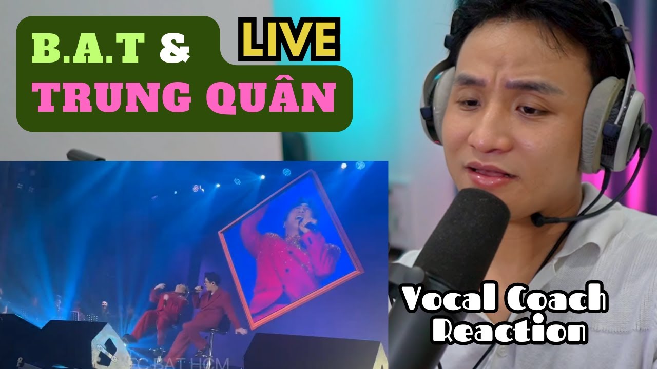 Vocal Coach Reacts | BÍ MẬT KHÔNG TÊN | Trung Quân x Bùi Anh Tuấn | Concert B.U.I Stories in TPHCM.