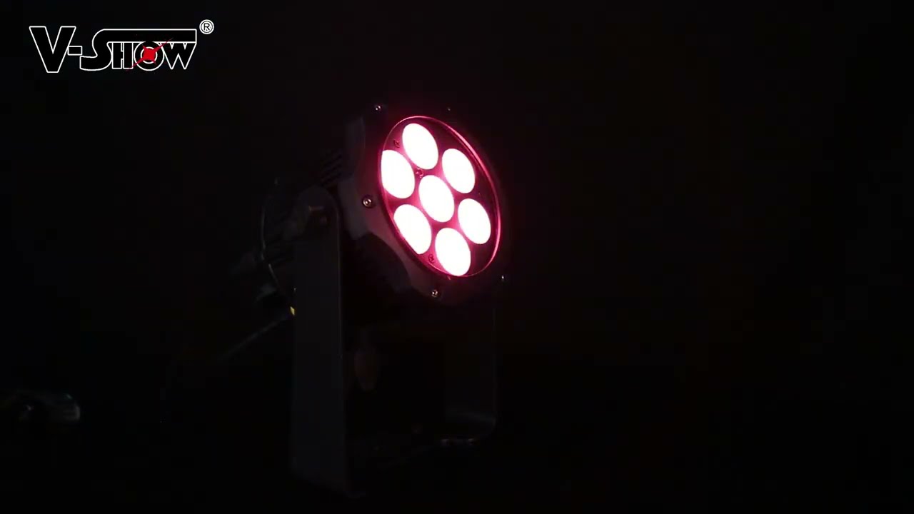P7 Mini wash IP 7*10W RGBW