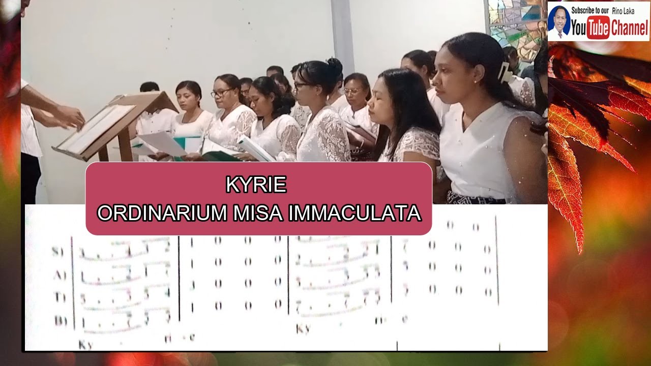 KYRIE ORDINARIUM MISA IMMACULATA