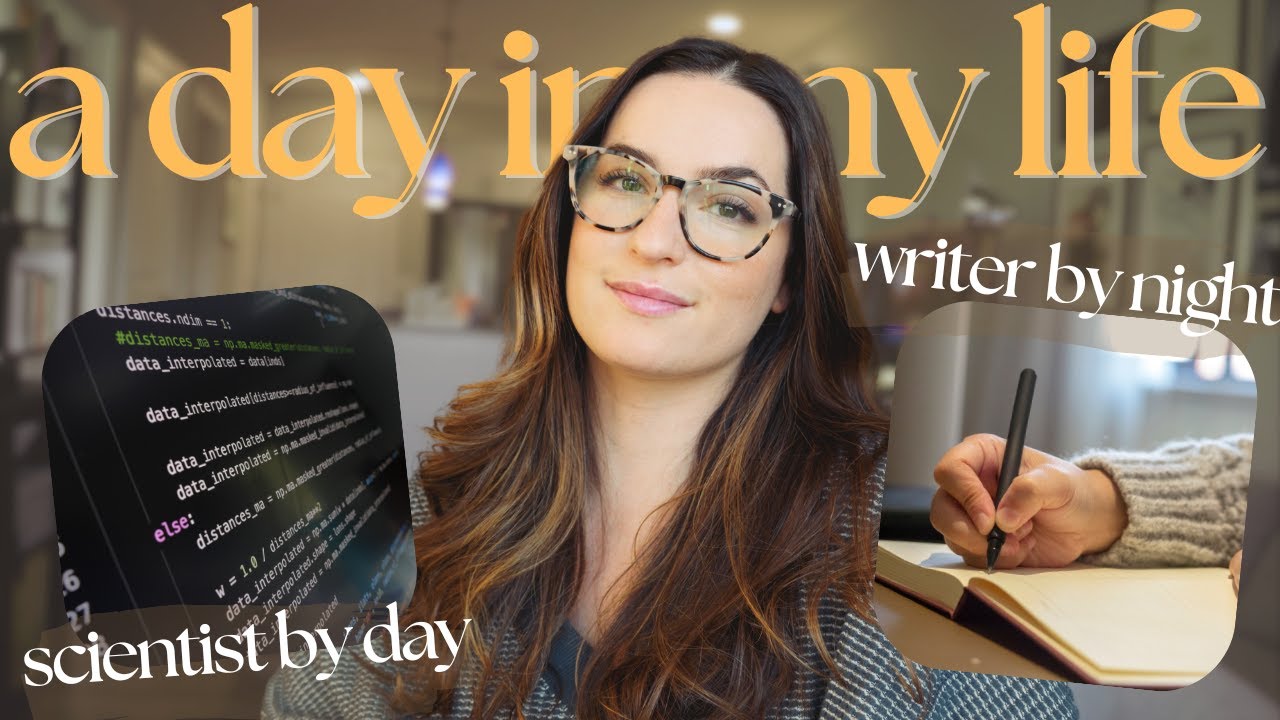 balancing writing with a 9 to 5 💻 as a climate scientist & aspiring author