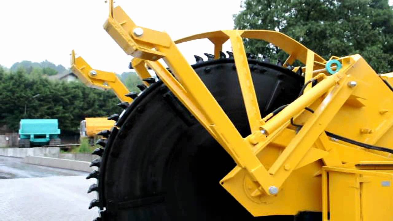 Vermeer T 600D rock saw trencher gebrauchte Grabenfr&auml;se Felsrad