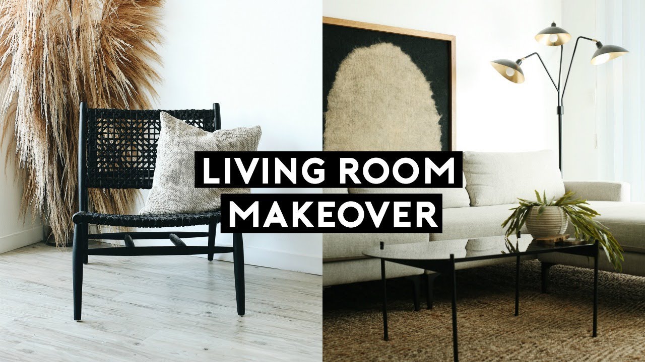 ROOM MAKEOVER! EASY LIVING ROOM TRANSFORMATION 2020
