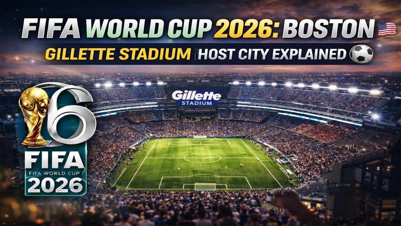 Чемпионат мира по футболу FIFA 2026: Бостон 🇺🇸 | Город-хозяин стадиона Gillette Stadium: объяснен...