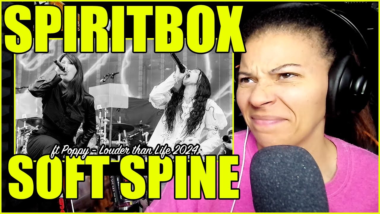 Spiritbox - Soft Spine ft. Poppy - Live from Louder Than Life 2024 | Reaction