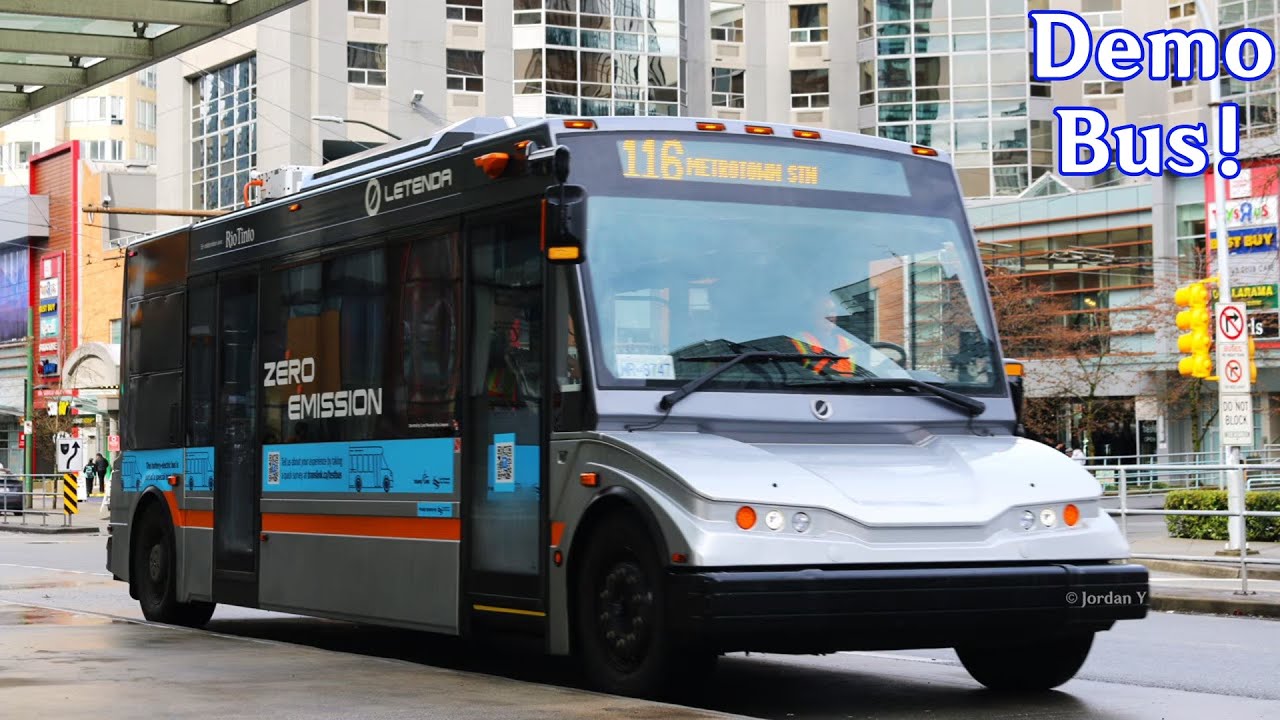 Demonstration! A ride on Translink's Letenda Electrip battery-electric minibus!