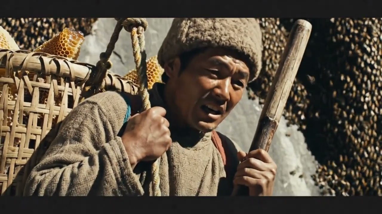 Harvesting honey from the Himalayas - Lấy mật ong trên núi Himalayas