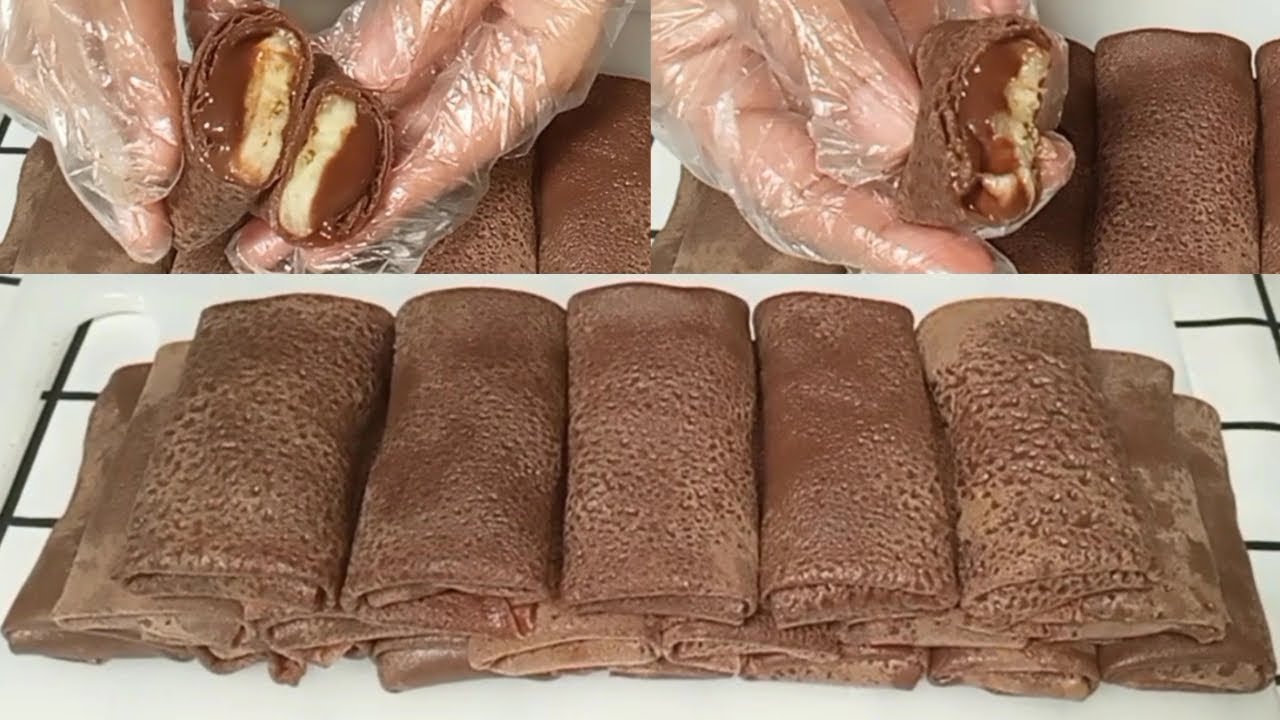 DADAR GULUNG ISI PISANG COKLAT || MENU SIMPEL COCOK BUAT TAKJIL BULAN PUASA NANTI