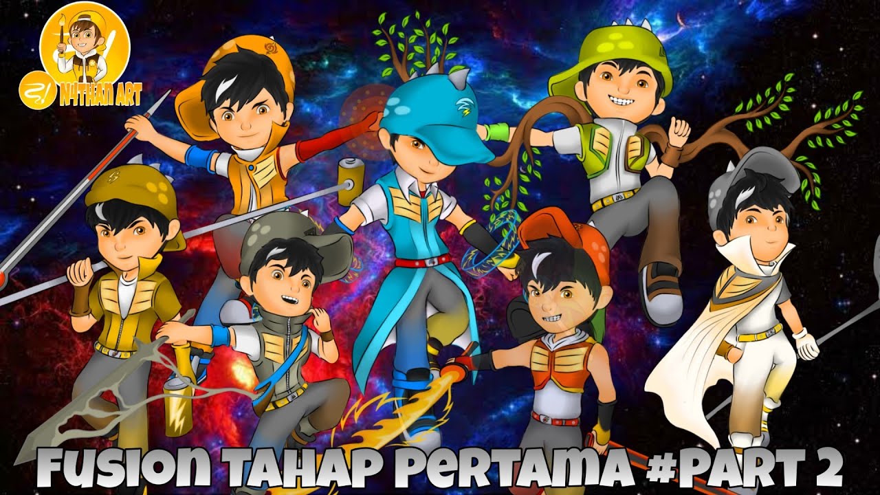 Boboiboy Fusion tahap pertama #part 2