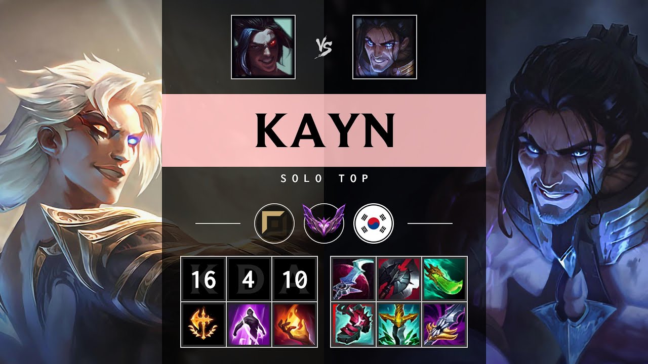 Kayn Top vs Sylas - KR Master Patch 25.05