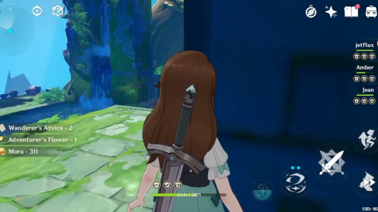 Adventure rank 13 challenge complete ✅#genshinimpact the anemo god