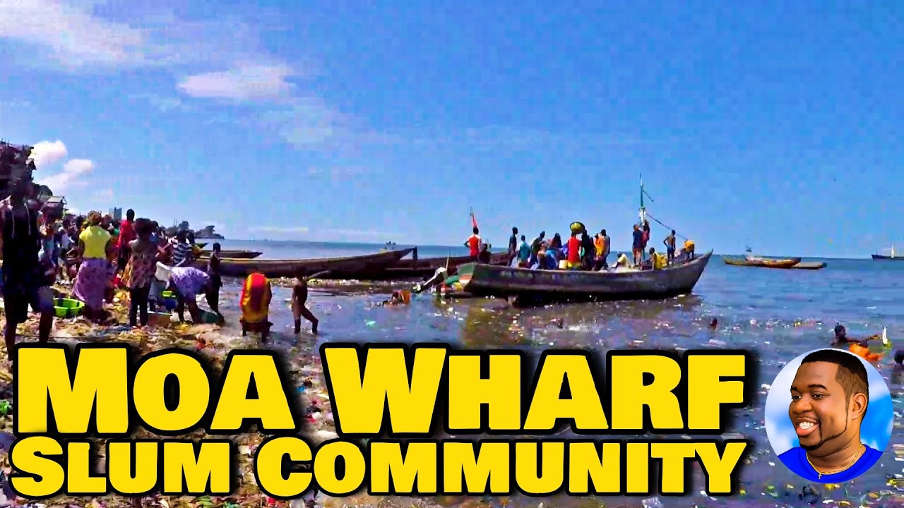 Moa Wharf Slum Community - 🇸🇱 Vlog - Explore With Triple-A