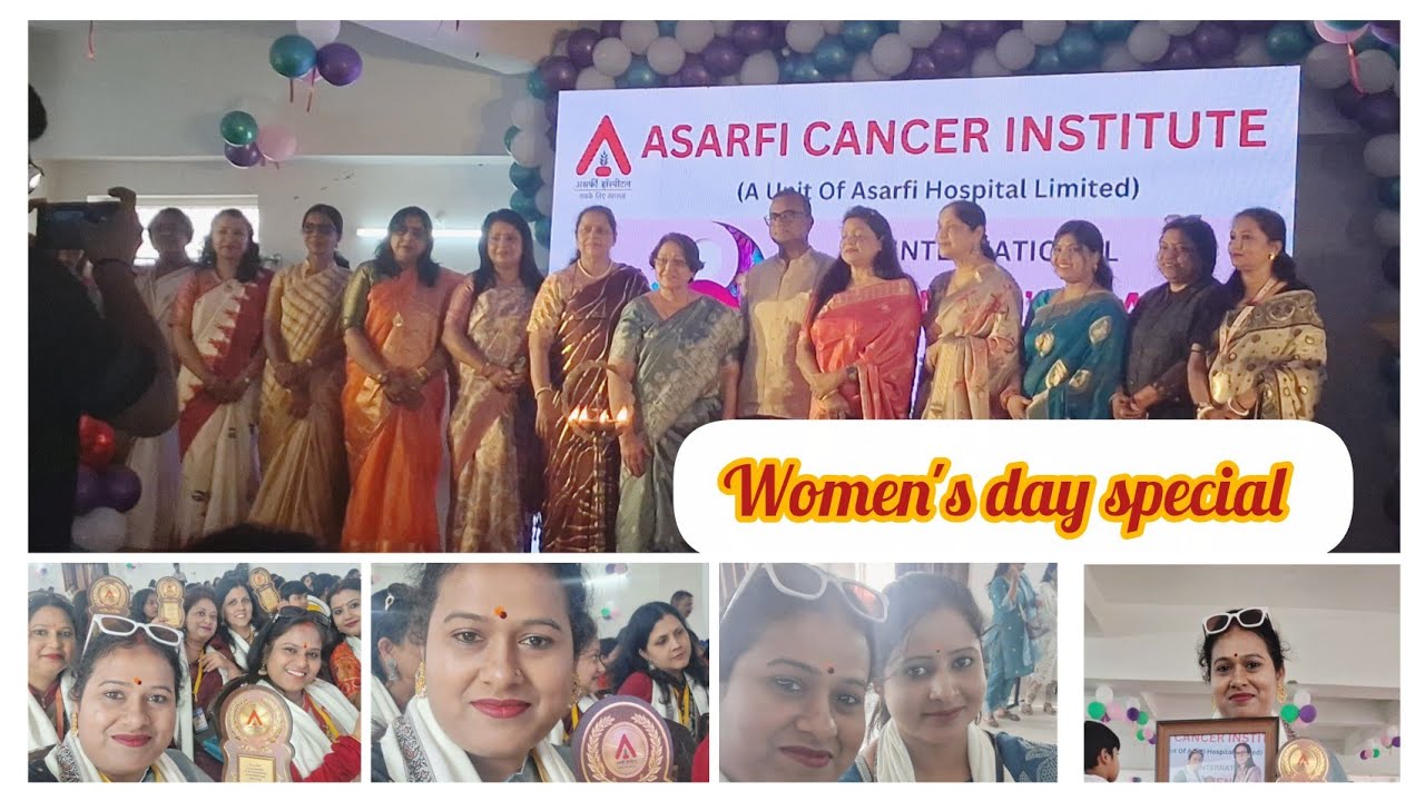 International Women's day celebration organised by Asarfi Cancer Institute...