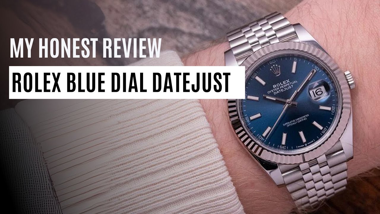 Мой ЧЕСТНЫЙ обзор часов Datejust 126334 с синим циферблатом