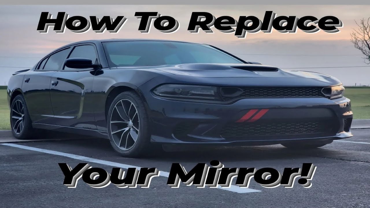 Dodge Charger Passenger Side Mirror Replacement 2015-2023