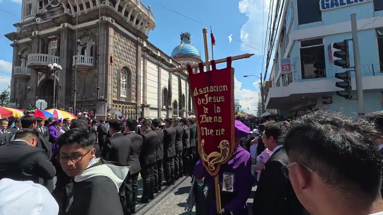 Semana Santa 2026 Guatemala: Jesús Nazareno de la Buena Muerte, paso Suntuario de Guadalupe, zona 1