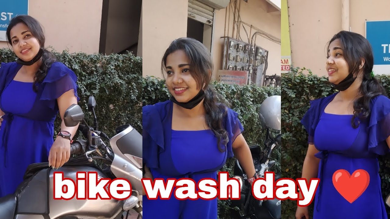 വാ ഒന്ന് വണ്ടി കഴുകാം 🚶‍♀️👇