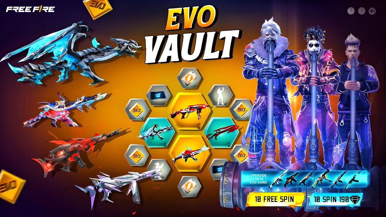 Next Evo Vault Event Free Fire 🥳🤯| free fire new event | ff new event | new event free fire