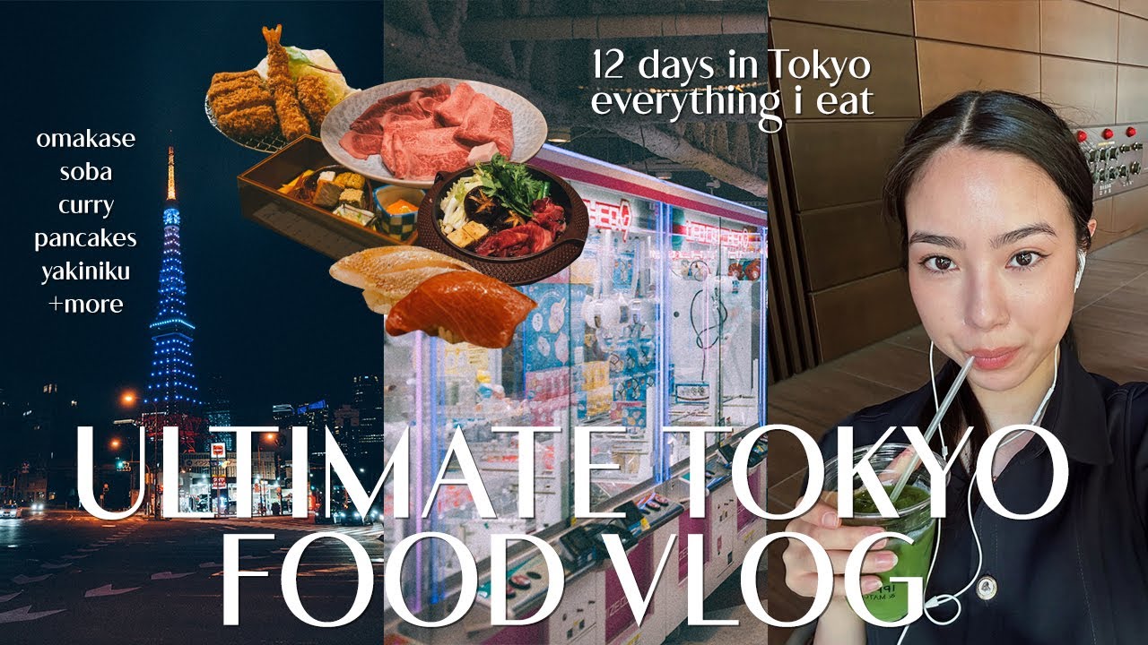 🗼🇯🇵 12 ДНЕЙ В ТОКИО, ЯПОНИЯ. ПОЛНЫЙ КУЛИНАРНЫЙ ВЛОГ: все, что я ел в Токио, Япония. #едаТокио #ед...