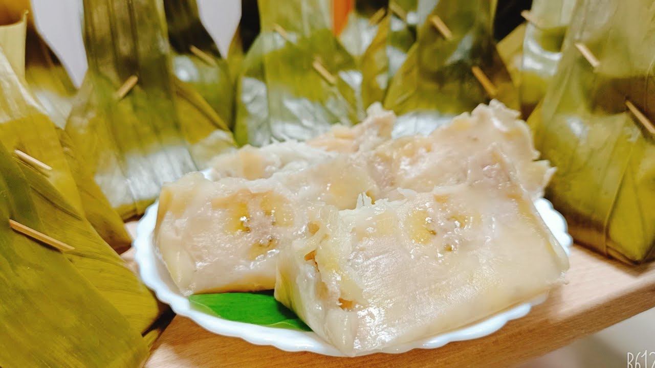 ขนมกล้วยมะพร้าวอ่อน สูตรทำขายกำไรดี แป้งน้อยๆกล้วยเน้นๆหอมหวานมันอร่อยมาก วิธีห่อง่ายๆสวยๆ