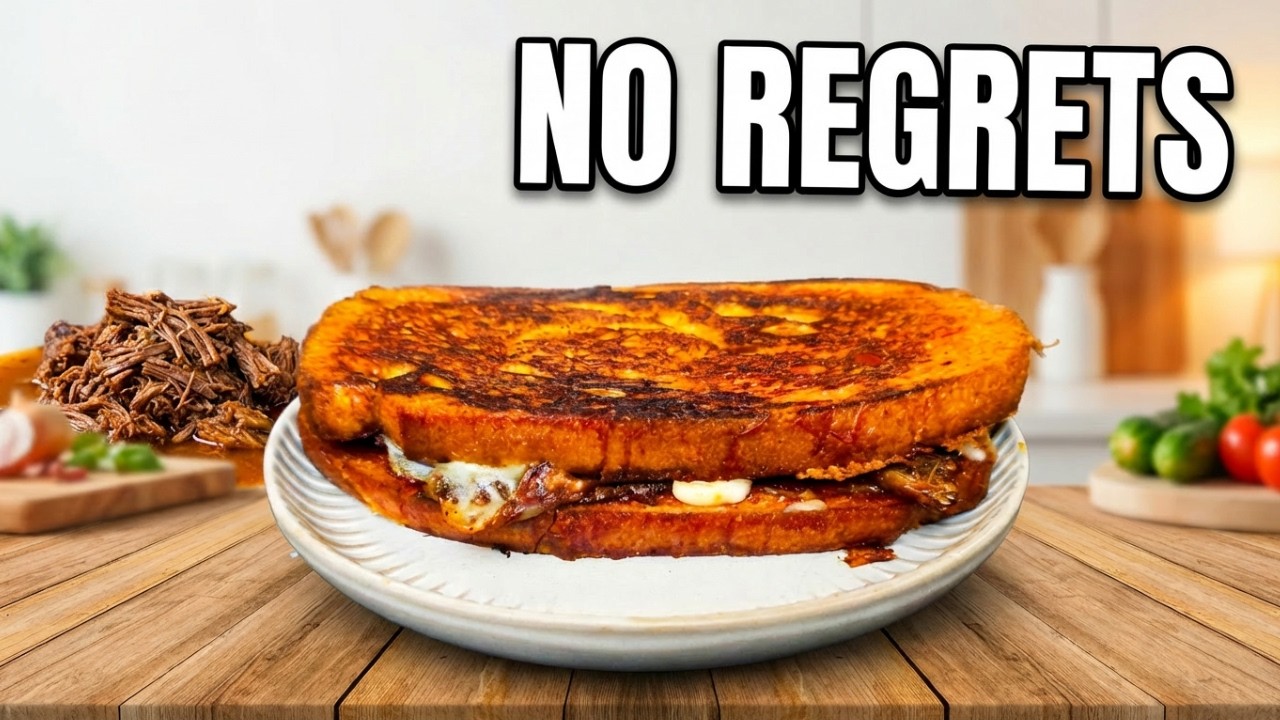 Birria + Grilled Cheese = Dangerous Combo