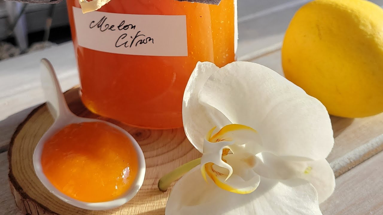 Confiture de Melon au Citron