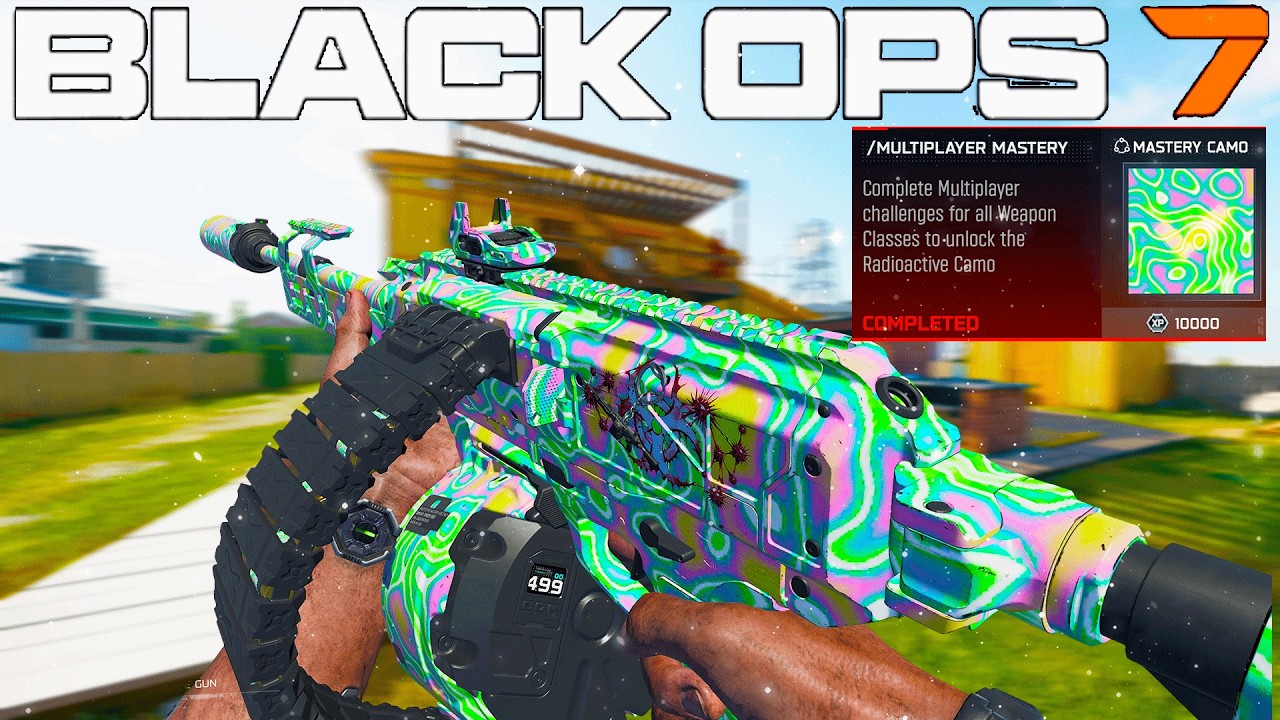 BLACK OPS 7 - Animated RADIOACTIVE Camo (Escalation Directive Event BO7)