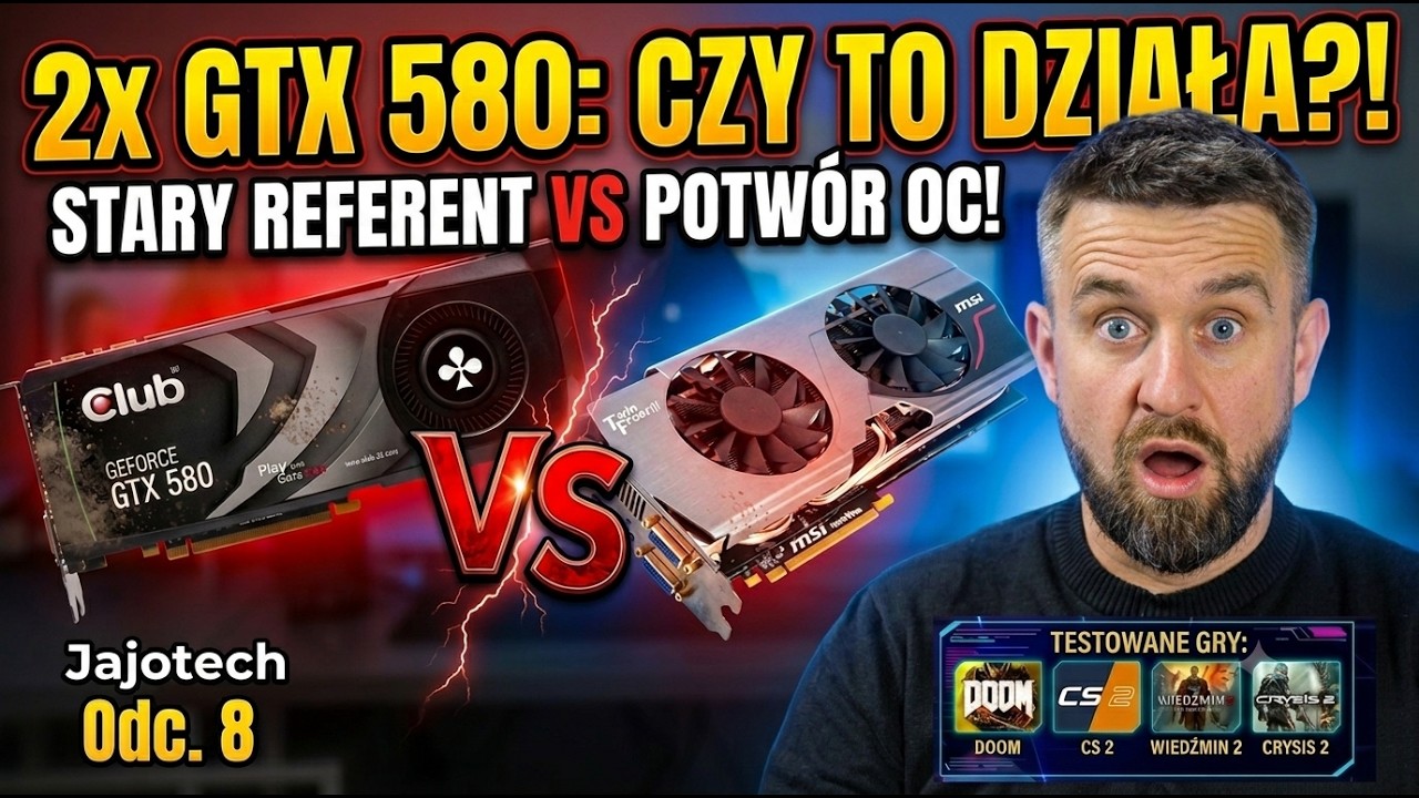 Podkręcona GTX 570 niszczy flagową GTX 580?! | Test 14 gier i benchmark&oacute;w