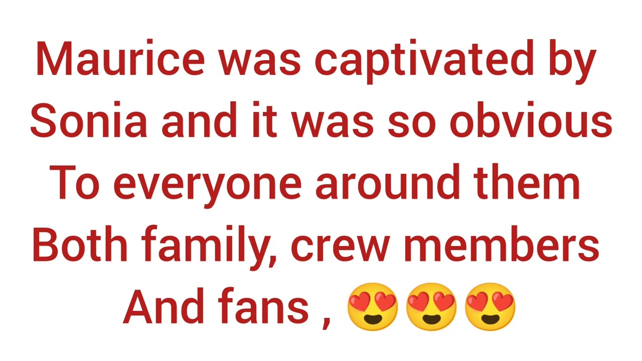 Maurice Sam and Sonia Uche (Story time)🥰