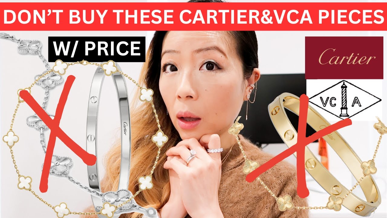 DON'T BUY THESE CARTIER AND VCA PIECES w price | Worst Cartier and Van Cleef and Arpels pieces