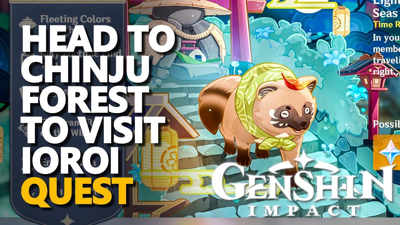 Head to Chinju Forest to visit Ioroi Genshin Impact