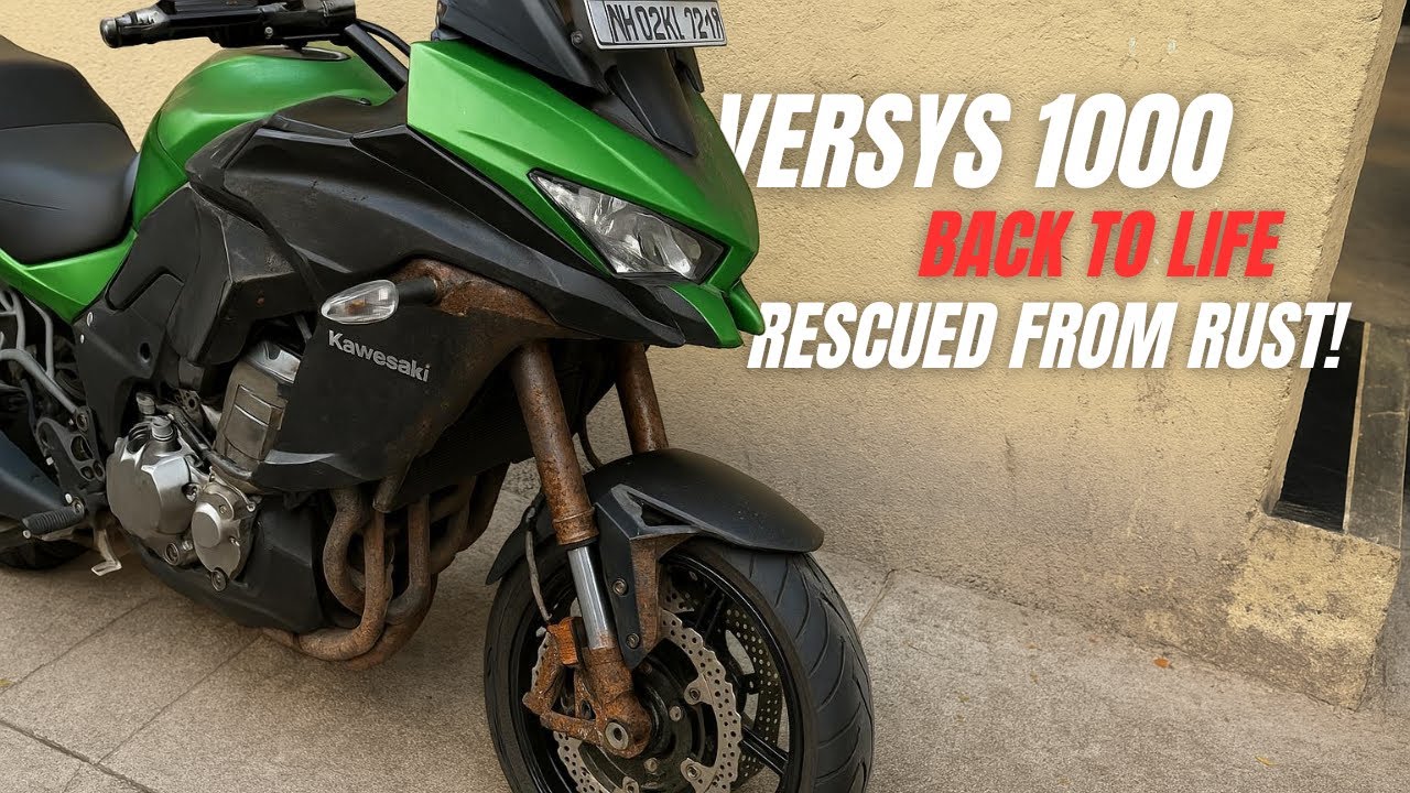 From Rust Bucket to Showstopper! Versys 1000 Full Restoration 🔥