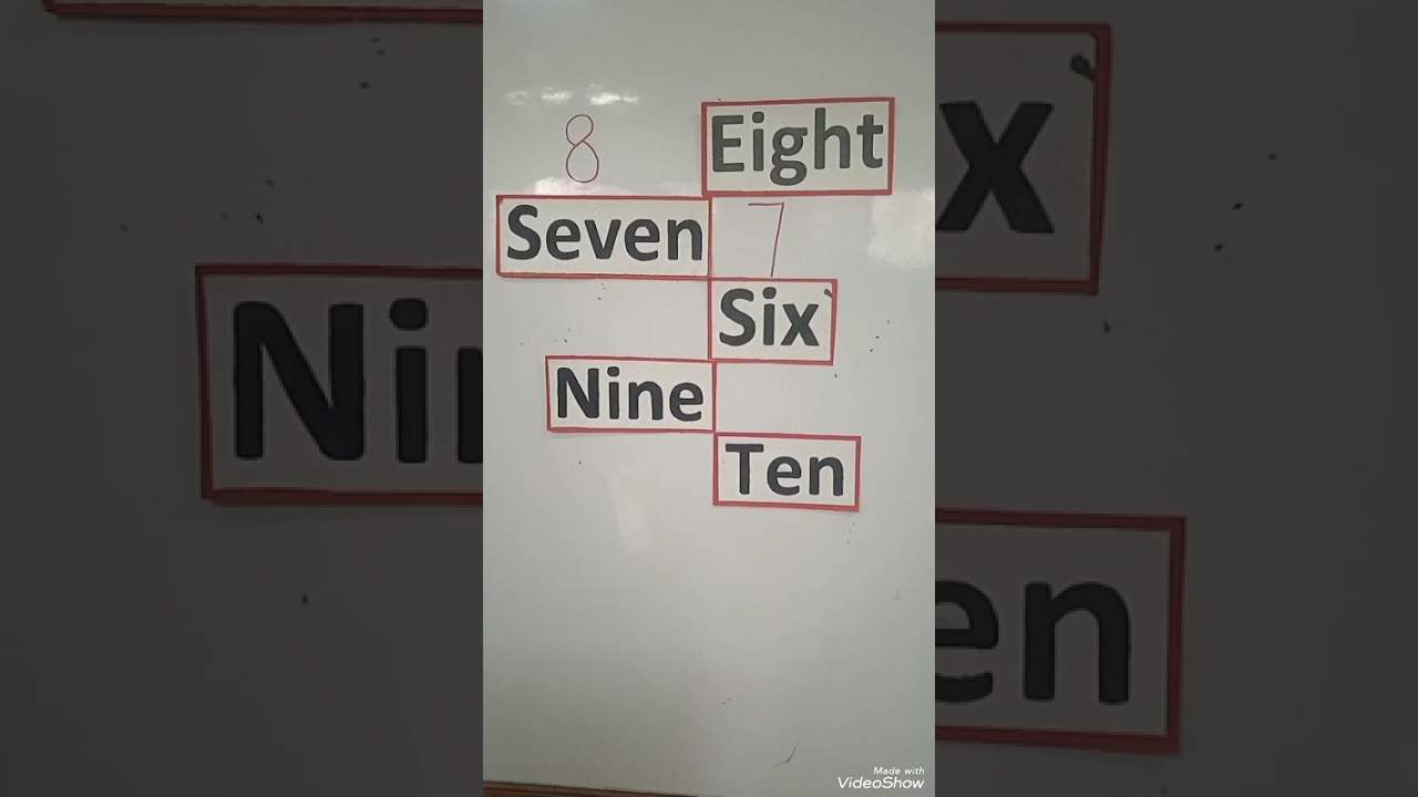 Revision of Numbers in Words