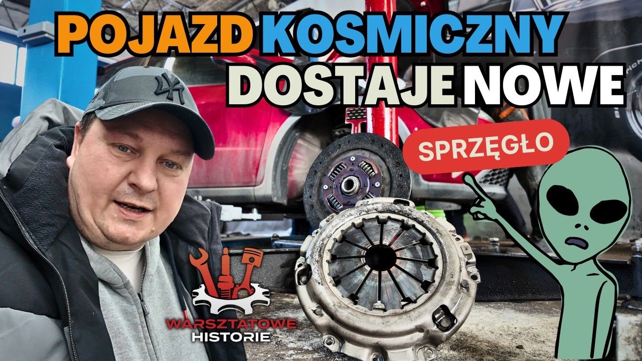 Wymieniamy sprzęgło w statku kosmicznym HONDA CIVIC VIII UFO