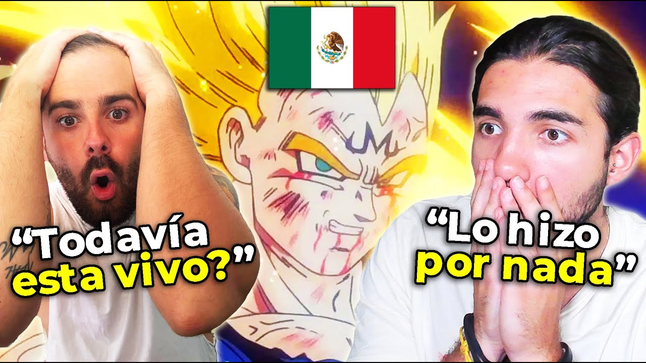 🇪🇸 2 ESPAÑOLES REACCIONAN POR PRIMERA VEZ A LA MUERTE DE VEGETA EN LATINO 🇲🇽 - NoMeDuchoGT