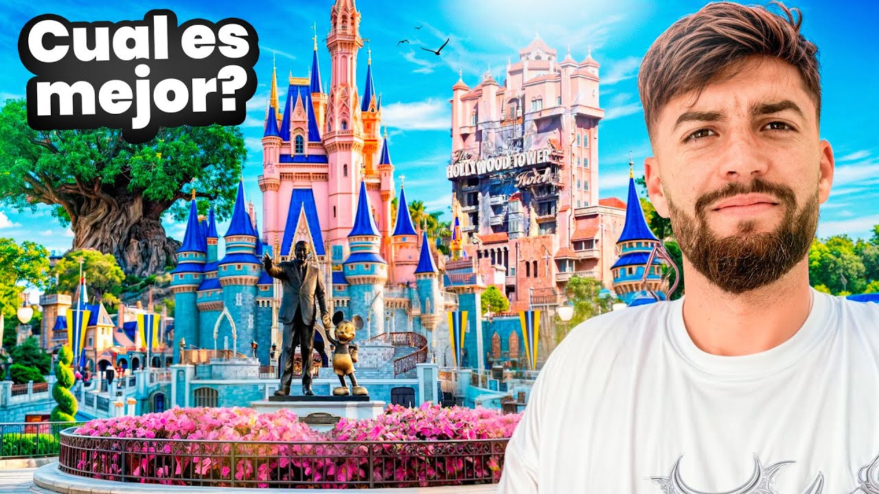 &iexcl;Visit&eacute; TODOS los parques Disney de Orlando! 🏰✨