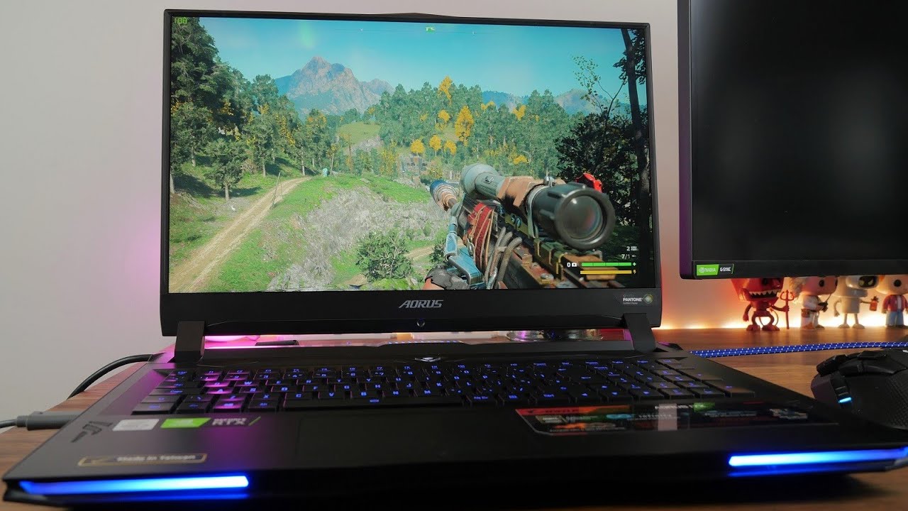 Gigabyte Aorus 17X gaming laptop - a chunky desktop replacement