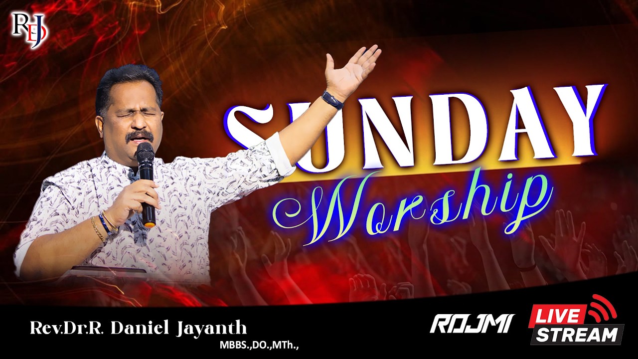 SUNDAY SERVICE #LIVE | Tadipatri | 15-03-2026 | 𝐑𝐞𝐯.𝐃𝐫.𝐑.𝐃𝐚𝐧𝐢𝐞𝐥 𝐉𝐚𝐲𝐚𝐧𝐭𝐡.