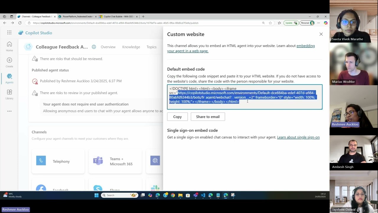 How to Embed Copilot Agent in SharePoint | No-Code Guide for Admins, Easy Setup & Embedding Tutorial