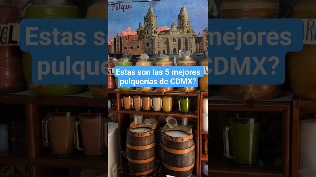 Estas son las 5 mejores pulquer&iacute;as de CDMX? #CDMX #MexicoCity #Pulque #Pulquer&iacute;a #QueHacerEnCDMX