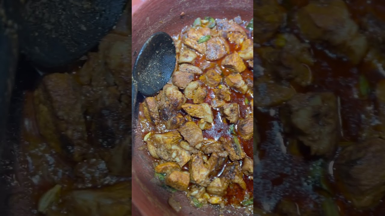 Clay pot Polk curry  with Sri Lankan herbs