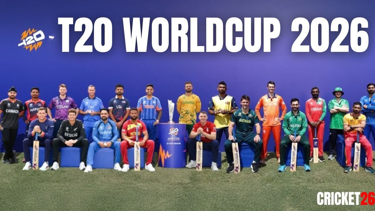 T20 World Cup 2026 LIVE 🏏 Realistic Cricket 26 Gameplay | Full Match Streaming
