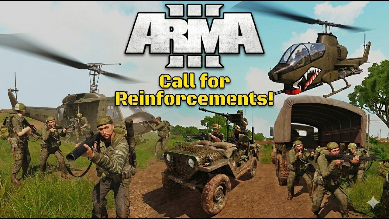 Use these 5 Modes when You call Reinforcements in Arma 3