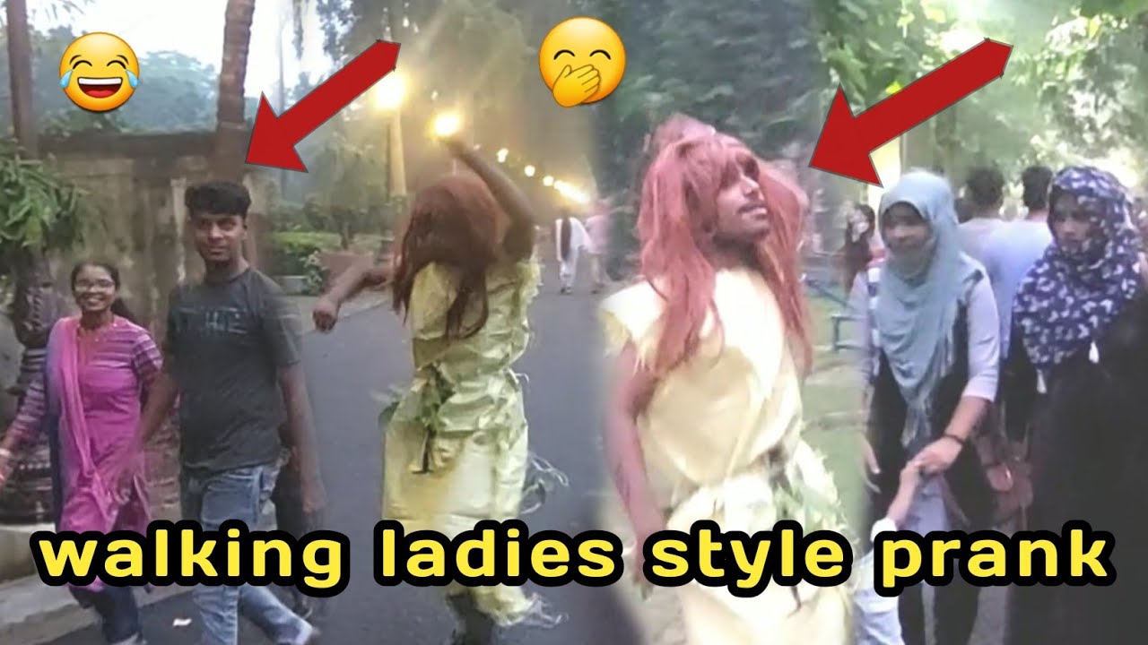 walking ladies style prank 🤣 || prank in india ||Amazing reaction 😍 || Mohit viral