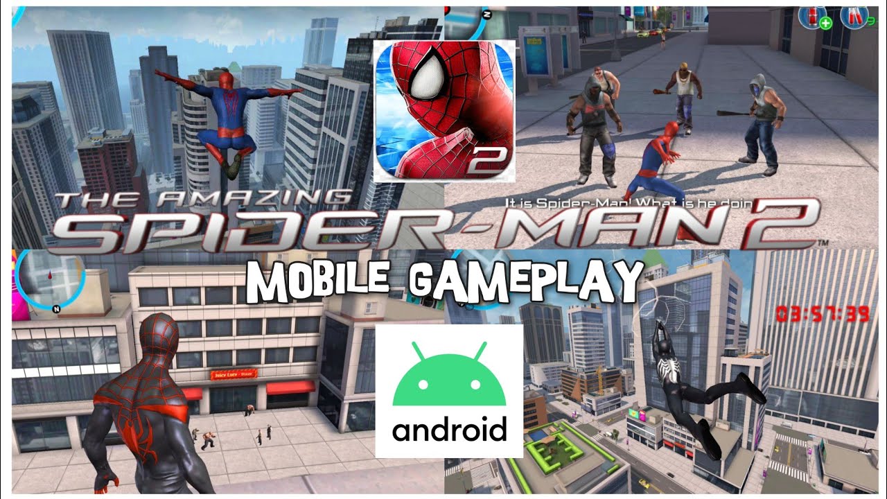THE AMAZING SPIDER MAN 2 | ANDROID MOBILE GAMEPLAY OFFLINE