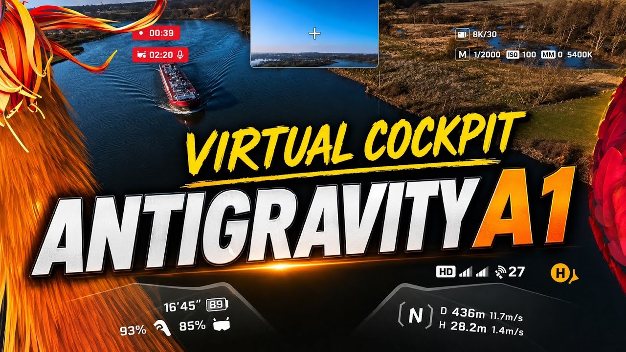Antigravity A1: Riding the Dragon in Virtual Cockpit