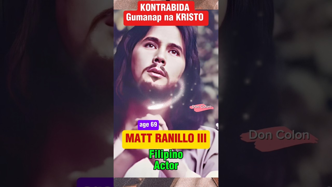 Matt Ranillo III Kontrabida 90s Siya Lang Gumanap na Jesus Christ #shortsviral #shortstrending
