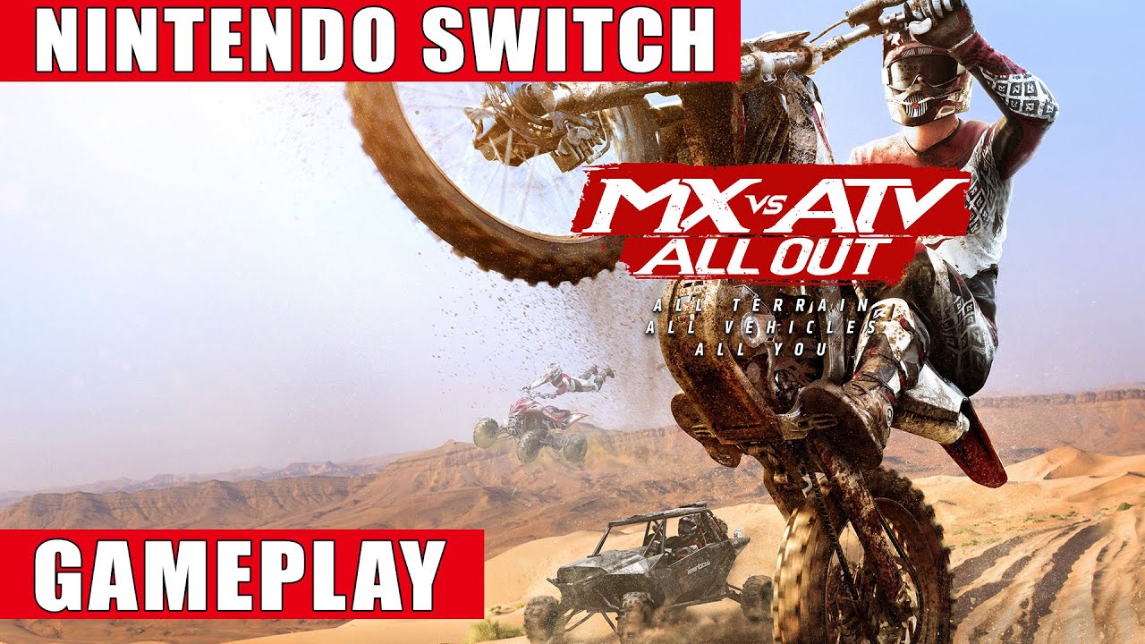 MX vs ATV All Out Nintendo Switch Gameplay