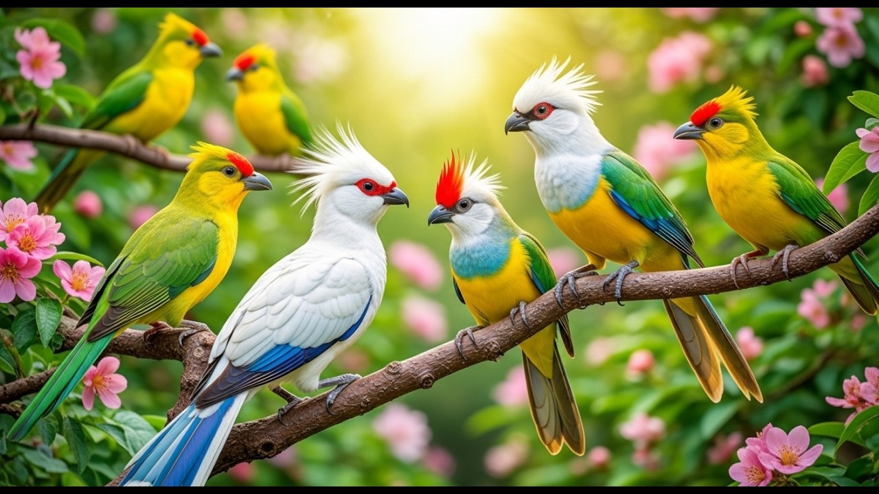 Soft Evening Birdsong 🌿 Healing Background Audio for Deep Relaxation | 4K ASMR • Calm Nature