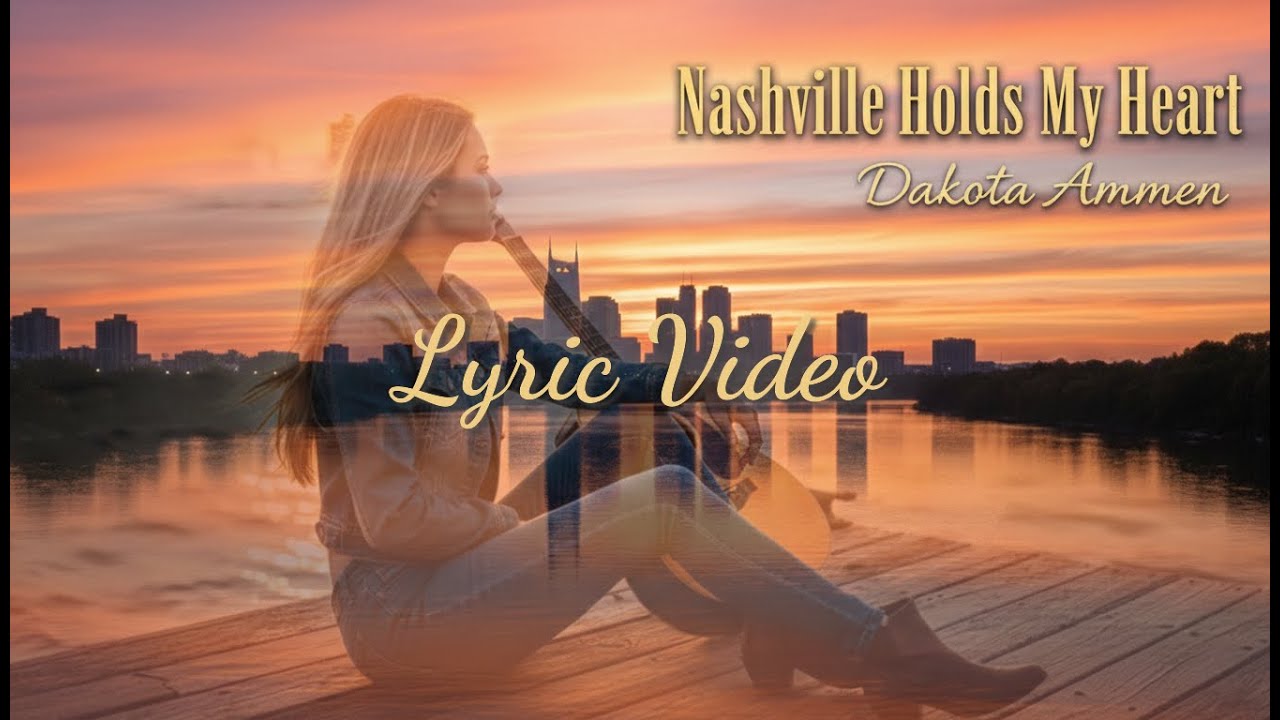 Lyrics video | Nashville Holds My Heart #nashville